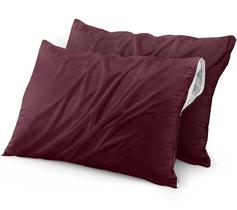 Protetores de travesseiro Utopia Bedding Waterproof (pacote com 2) Queen Protetores de travesseiro Utopia Bedding Waterproof (pacote com 2) Queen