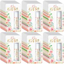 Protetores labiais Sacubee It's a Girl Baby Shower Games, pacote com 30