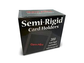 Protetores para Cartões Gem Mint Semi-rígidos 200 unidades 8,4x12,4cm Protetores para Cartões Gem Mint Semi-rígidos 200 unidades 8,4x12,4cm
