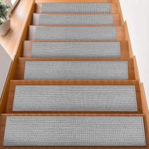 Protetores para Escadas FlowaFoli Cinza-acinzentado 20 x 76 cm, 4 unidades Protetores para Escadas FlowaFoli Cinza-acinzentado 20 x 76 cm, 4 unidades