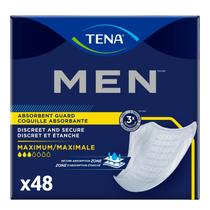 Protetores para Incontinência TENA Masculino Absorção Moderada 48 unidades Protetores para Incontinência TENA Masculino Absorção Moderada 48 unidades