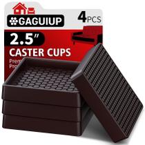 Protetores para Móveis GAGUIUP 6 x 6 cm Antiderrapantes, Conjunto com 4 Copos para Rodízios Protetores para Móveis GAGUIUP 6 x 6 cm Antiderrapantes, Conjunto com 4 Copos para Rodízios