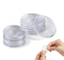 Protetores para Móveis iQIHAN 12 Peças Transparentes Antiderrapantes Redondos de 4 cm Protetores para Móveis iQIHAN 12 Peças Transparentes Antiderrapantes Redondos de 4 cm