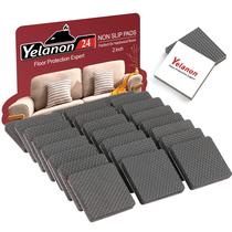 Protetores para Móveis Yelanon 24 un. 5 cm Antiderrapantes de Borracha Protetores para Móveis Yelanon 24 un. 5 cm Antiderrapantes de Borracha
