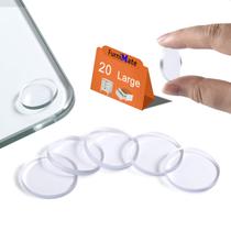 Protetores para tampo de vidro FURNIMATE 20 peças 25 x 3 mm sem adesivo Protetores para tampo de vidro FURNIMATE 20 peças 25 x 3 mm sem adesivo