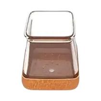 Protetores Transparentes Quadrados Para Pés De Móveis 24PCS Com Base De Feltro Para Mesa E Cadeira