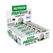 Proto Bar - Sabor Coconut Whey - 9 Unidades de 70g - Nutrata