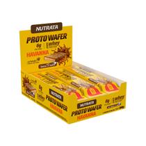 Proto Wafer Havanna Sabor Doce de Leite CX/12 de 30g Nutrata
