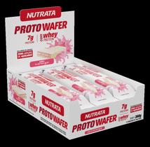 Proto wafer morango 30g display - Nutrata