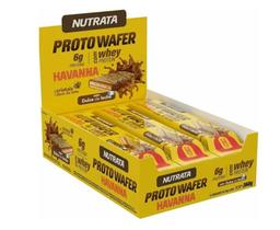 Proto Wafer Protobar Havanna Caixa 12 Unidades Nutrata Sabor Doce de leite