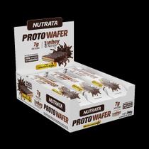 Proto wafer sabor chocolate belga - display com 12 wafers de 30g