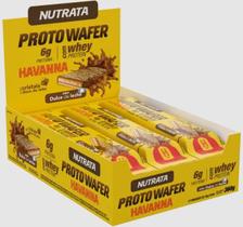 Proto wafer sabor doce de leite havanna display c/12 30g - nutrata