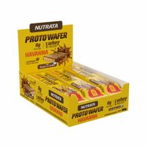 Proto Wafer Sabor Dulce de Leche Havanna Display com 12 unidades de 30g - Nutrata
