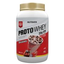 Proto Whey (900g) - Sabor: Morango com Chocolate - Nutrata