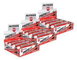 Protobar Sensations Nutrata 70g - 3 Caixas c/ 8 Barras
