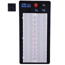 Protoboard 1360 Furos Com Base E 2 Bornes Msb-261 Icel