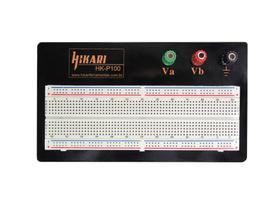Protoboard 830 furos Hikari HK-P100 Protoboard 830 furos Hikari HK-P100