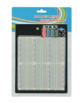 Protoboard Chipsce com 2200 Furos 4 Bournes Base Metal