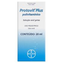Protovit Plus Caixa com 1 Frasco Gotejador com 20mL de Solução de Uso Oral - Bayer