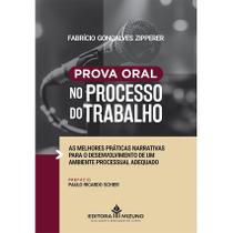 Prova Oral no Processo do Trabalho - Editora Mizuno