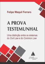 Prova testemunhal, a Prova testemunhal, a
