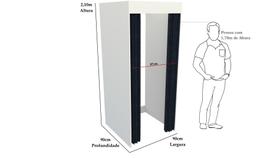 Provador Mdf Para Lojas M1 (roupas, Calçado)