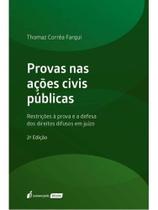 Provas nas ações públicas - 2025