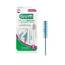 Proxabrush reabastece GUM Go-Between Proxabrush Moderate 8 unidades Proxabrush reabastece GUM Go-Between Proxabrush Moderate 8 unidades