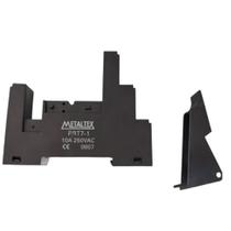 PRT7-1A Soquete Para Relé JXC1 E JSC Fixação Trilho DIN Metaltex