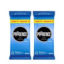Prudence Super Sensitive Sensação de Não Usar Nada 24 Camisinhas