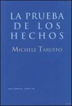 Prueba de los hechos, la