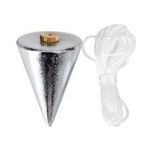 Prumo de Centro 200 Gramas Corpo de Aço Com Cordão 5 M - Mtx