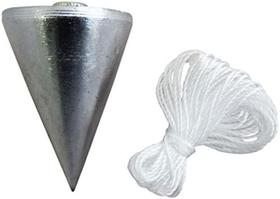 Prumo De Centro 300 G Corpo De Aco Cordao 5 M