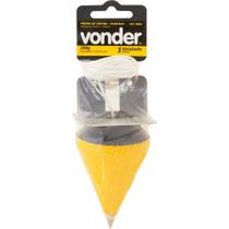 Prumo de centro 300g corpo plástico - Vonder Prumo de centro 300g corpo plástico - Vonder