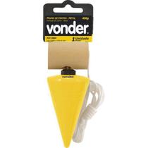 Prumo de centro metal 400g vonder imp