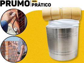 Prumo De Parede 400g Fertak Metal C/ Apoio De Madeira P/ Construção E Alvenaria Ferramenta Profissional Prumo De Parede 400g Fertak Metal C/ Apoio De Madeira P/ Construção E Alvenaria Ferramenta Profissional