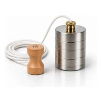 Prumo De Pedreiro 500g Profissional Com Boia De Madeira Prumo De Pedreiro 500g Profissional Com Boia De Madeira