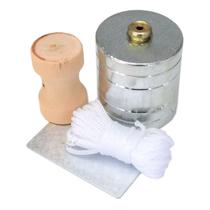 Prumo Para Pedreiro Profissional Polido Pesado Leve 500g