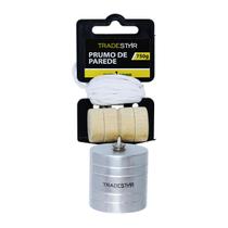 Prumo Parede 750g Em Aço Corda Nylon Taco Madeira Tradestar Prumo Parede 750g Em Aço Corda Nylon Taco Madeira Tradestar