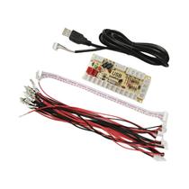 PS2 PS3 Arcade Joystick USB Encoder Módulo De Controle De Placa De Circuito Com Cabo Para PC