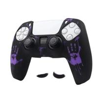 PS5 Controlador Protetor Silicone Soft Control Case Capa De Pele Gamepad Joystick Acessórios - Ralan