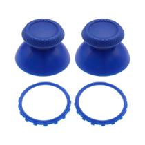 PS5 Dualsense 5 Controlador 3D Analógico Cogumelo Cap Thumbstick Joystick Capa Com Anéis De Acento