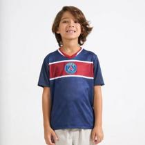 Psg - brook camiseta inf 100%pes azul marinho Psg - brook camiseta inf 100%pes azul marinho