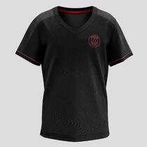Psg - polygon camiseta inf 100%pes preto Psg - polygon camiseta inf 100%pes preto
