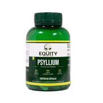 Psyllium 450mg 60cp Fonte Fibras Intestinal Equity Nutrition