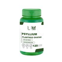 Psyllium 500mg 120 cápsulas Fibras Digestão Intestino Regulador