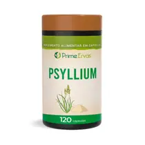 Psyllium 500mg 120 Cápsulas Prime Ervas