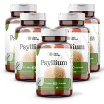 Psyllium - 60 Cáps Kit Com 5 Potes - Lider Vendas