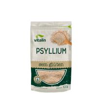 Psyllium em Flocos Sem Glúten Vitalin 100g Psyllium em Flocos Sem Glúten Vitalin 100g