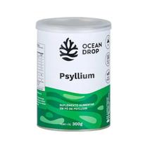 Psyllium em Pó - Fibras Naturais - Ajuda na eliminação de toxinas - 300g - OCEAN DROP